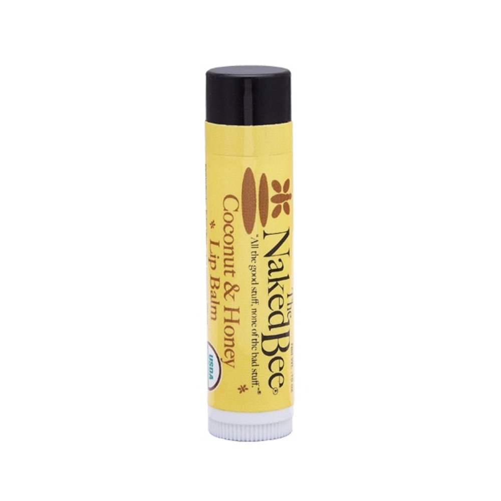 New The Naked Bee Organic Lip Balm Coconut & Honey